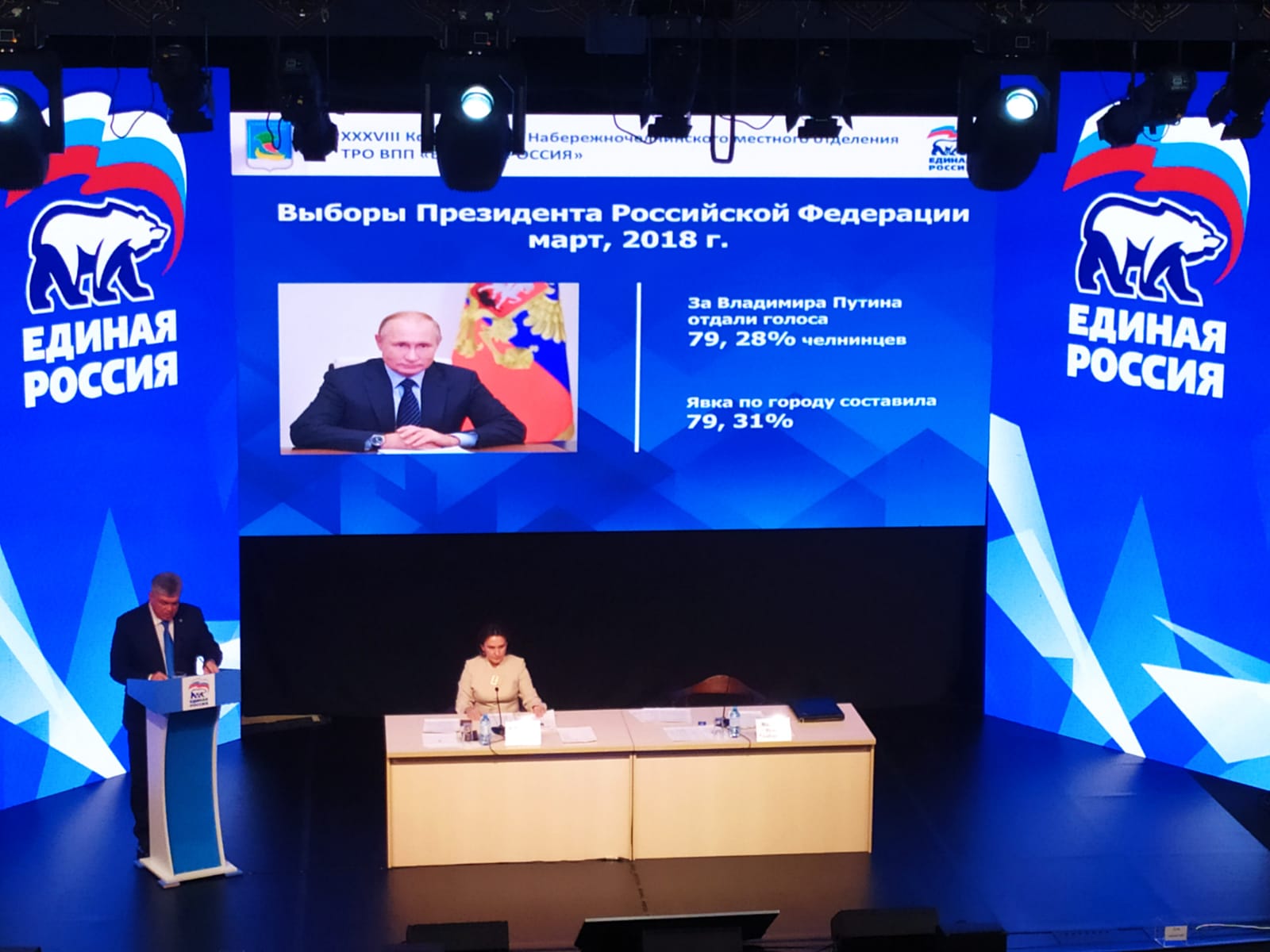 Конференция партии Единая Россия города Набережные Челны 2022